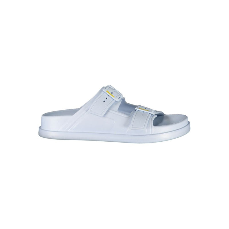 Blue Polyethylene Women Sandal Blauer