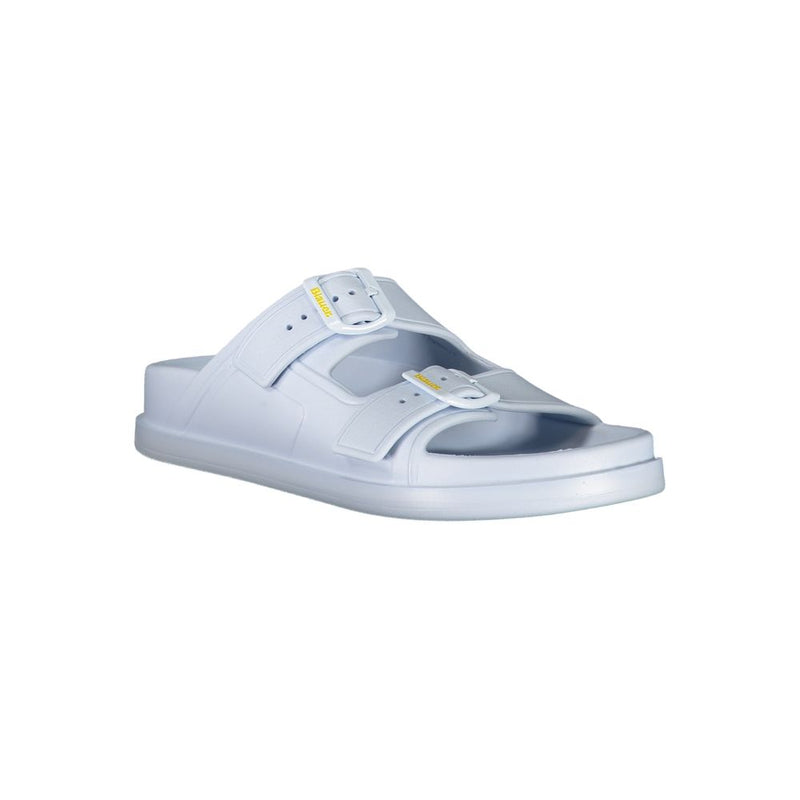 Blue Polyethylene Women Sandal Blauer