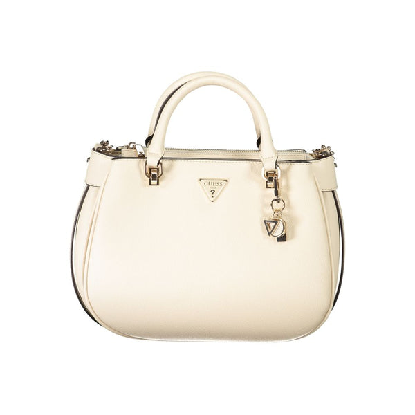 Beige Polyethylene Handbag Guess Jeans