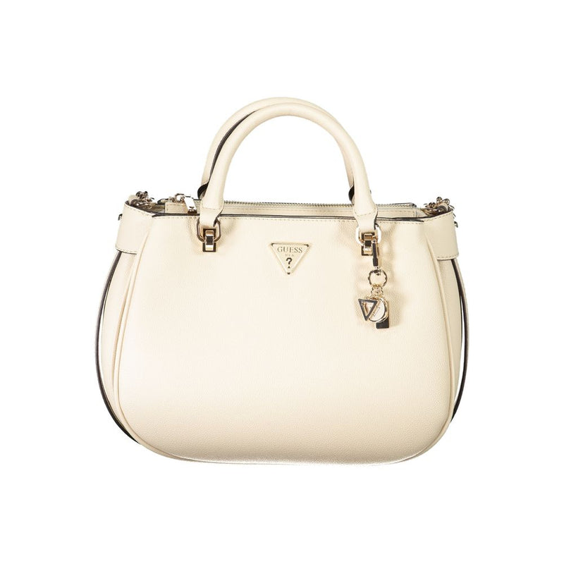 Beige Polyethylene Handbag Guess Jeans