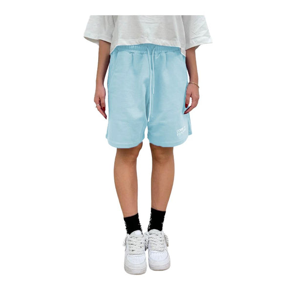 Blue Cotton Short Comme Des Fuckdown