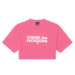 Fuchsia Cotton Tops & T-Shirt Comme Des Fuckdown