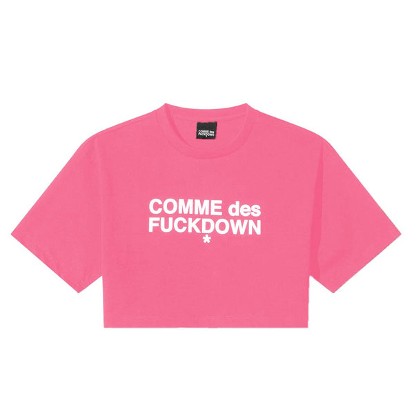 Fuchsia Cotton Tops & T-Shirt Comme Des Fuckdown