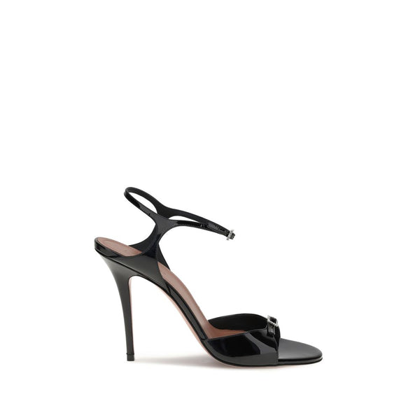 Patent-leather Adut Sandal Amina Muaddi