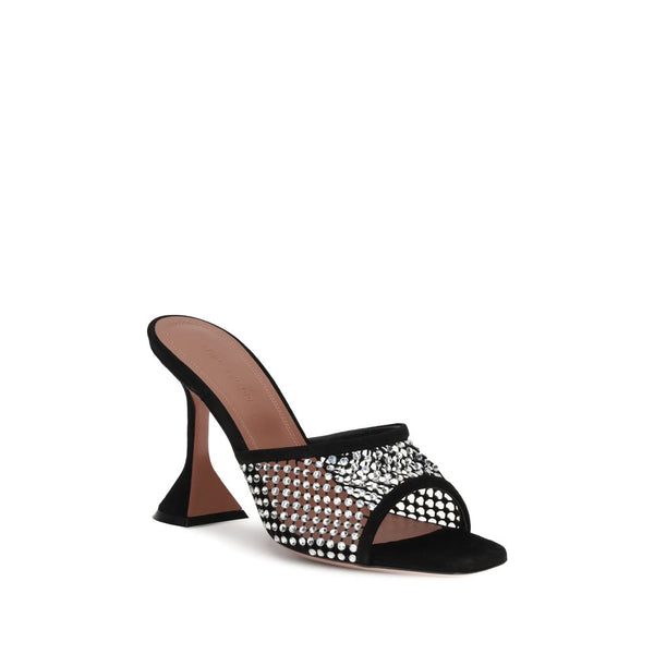 Lupita Crystal Sandals Amina Muaddi