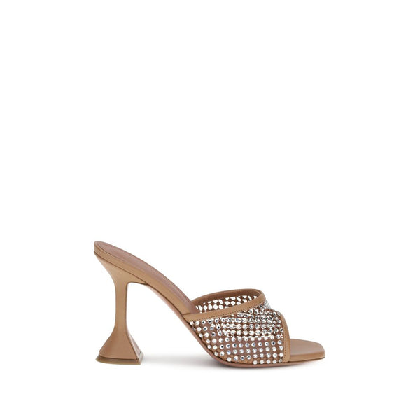 Lupita Crystal Sandals Amina Muaddi