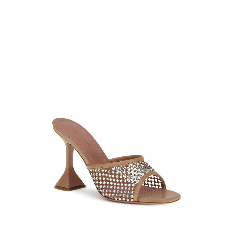 Lupita Crystal Sandals Amina Muaddi