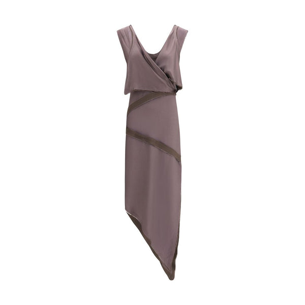 Asymmetrical midi Dress The Attico