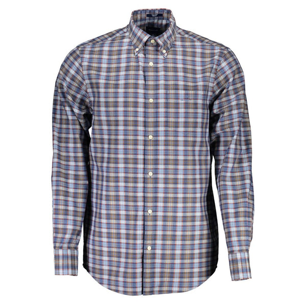 Blue Cotton Shirt Gant