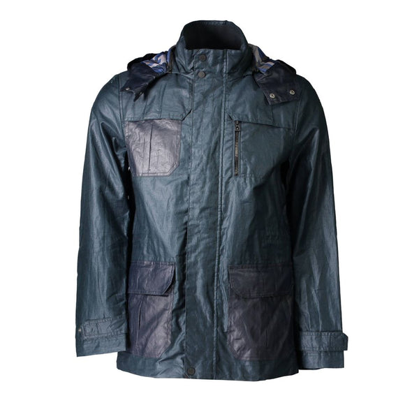 Green Polyester Jacket Geox