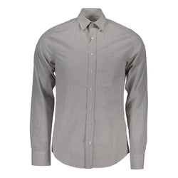 White Cotton Shirt Gant