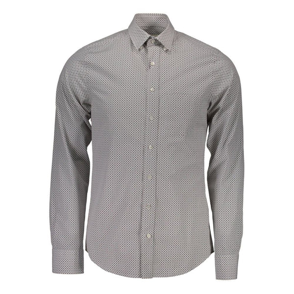 White Cotton Shirt Gant