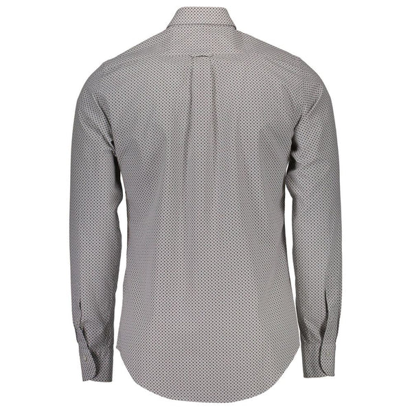 White Cotton Shirt Gant