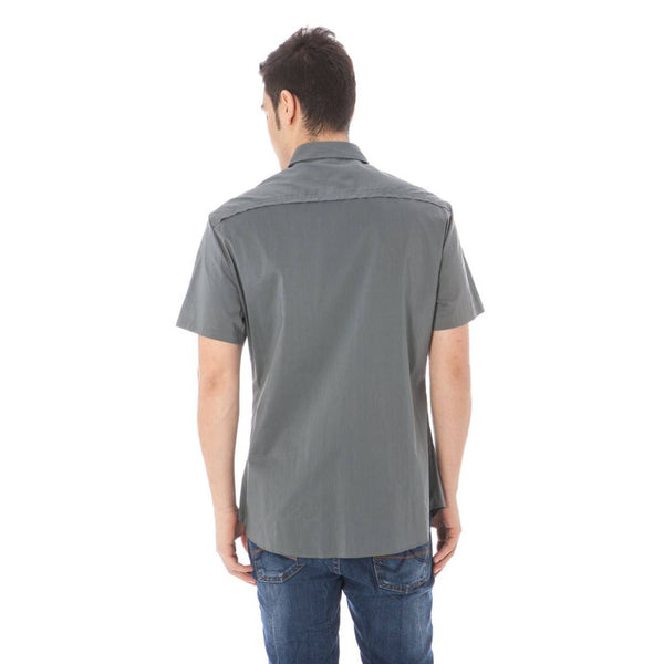 Gray Cotton Shirt Costume National