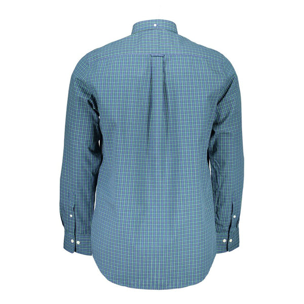 Blue Cotton Shirt Gant