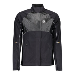 Black Polyester Jacket Bjorn Daehlie