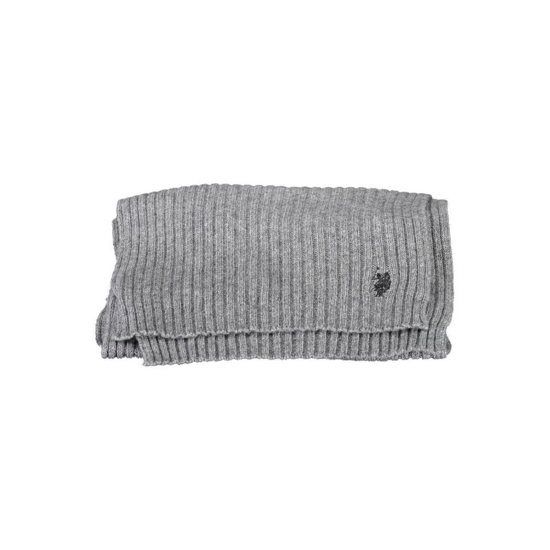 Gray Wool Scarf U.S. POLO ASSN.
