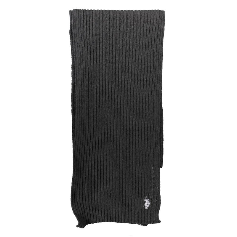 Black Wool Scarf U.S. POLO ASSN.
