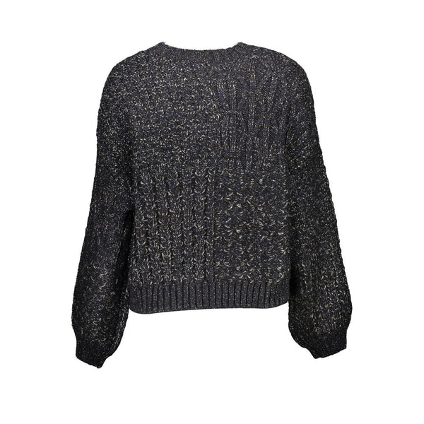 Black Polyester Sweater Desigual