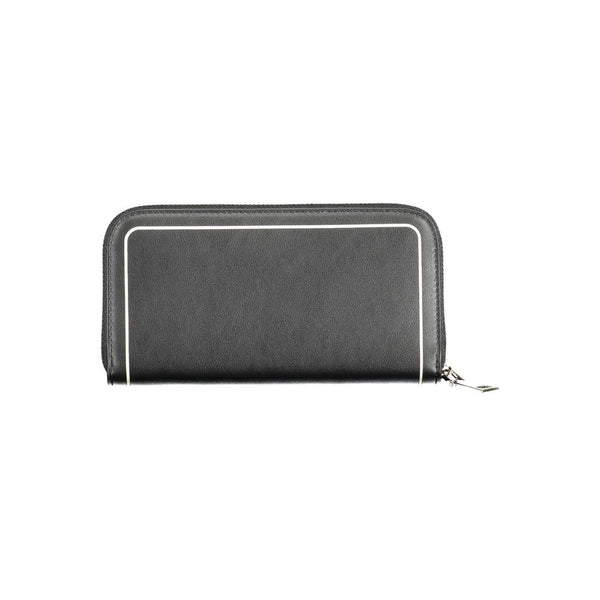 Black Polyethylene Wallet BYBLOS