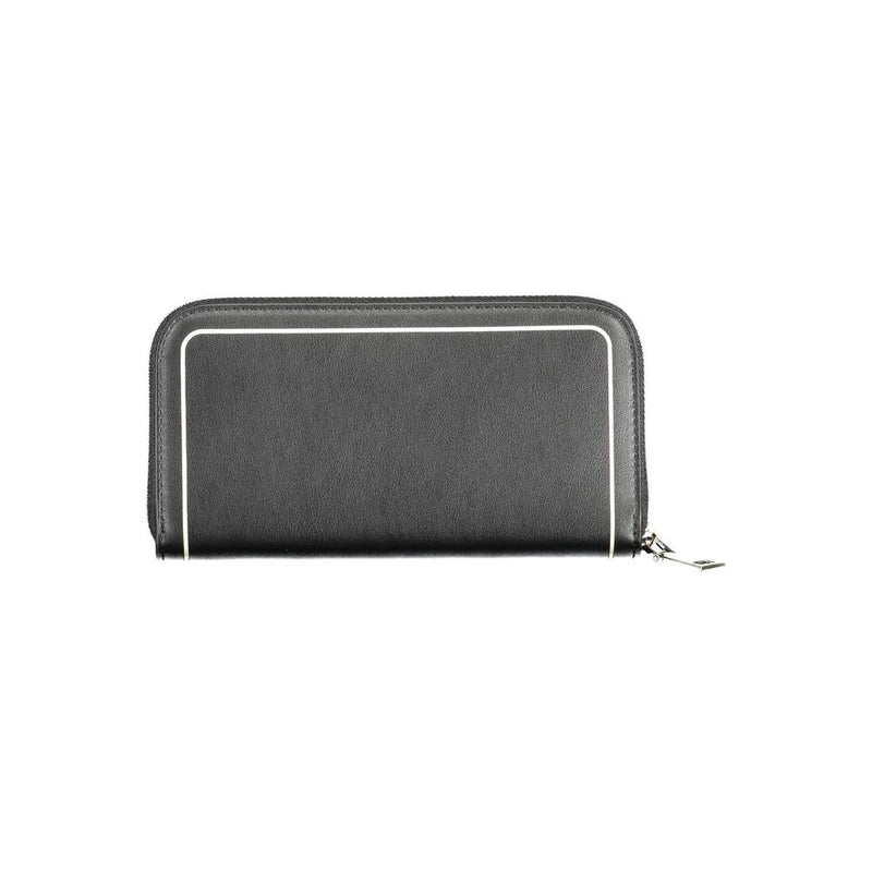 Black Polyethylene Wallet BYBLOS