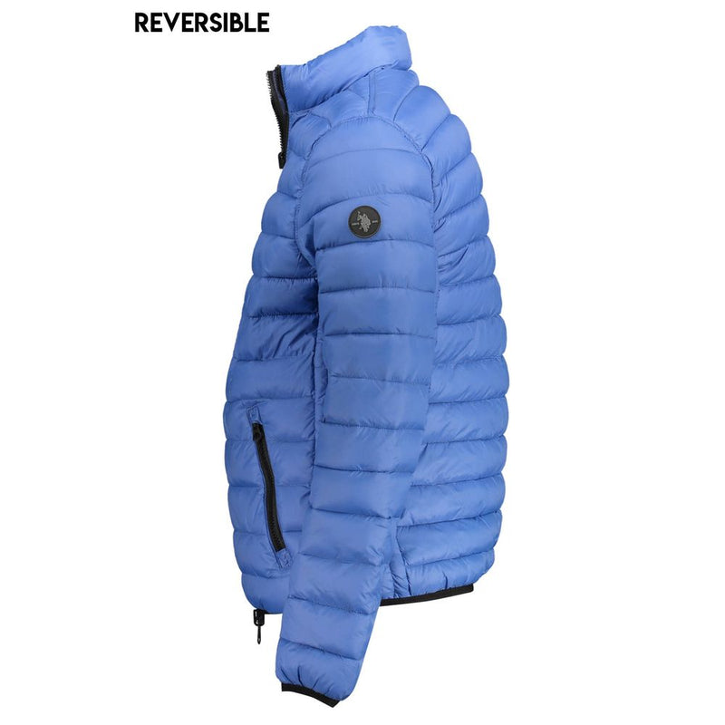 Blue Nylon Jacket U.S. POLO ASSN.