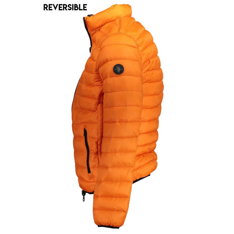 Orange Nylon Jacket U.S. POLO ASSN.