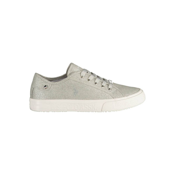 Gray Polyester Sneaker U.S. POLO ASSN.