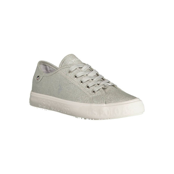 Gray Polyester Sneaker U.S. POLO ASSN.