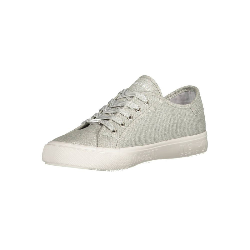 Gray Polyester Sneaker U.S. POLO ASSN.