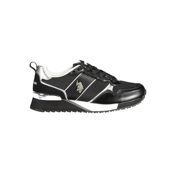 White Polyester Sneaker U.S. POLO ASSN.