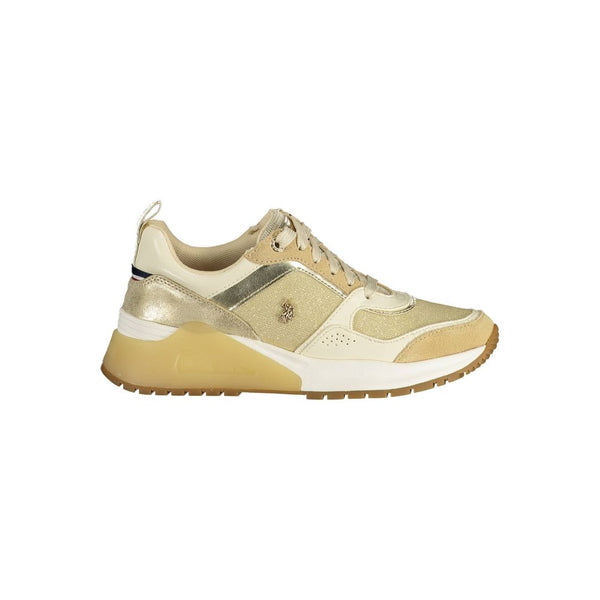 Gold Polyester Sneaker U.S. POLO ASSN.