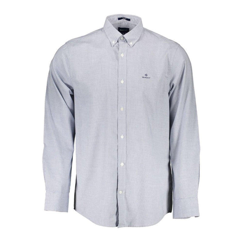 Blue Cotton Shirt Gant