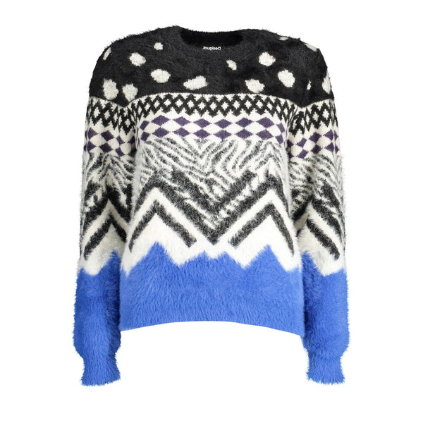 Black Polyester Sweater Desigual