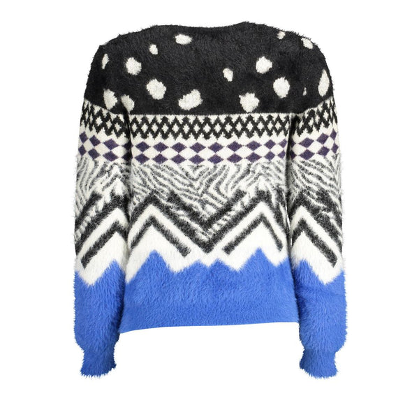 Black Polyester Sweater Desigual