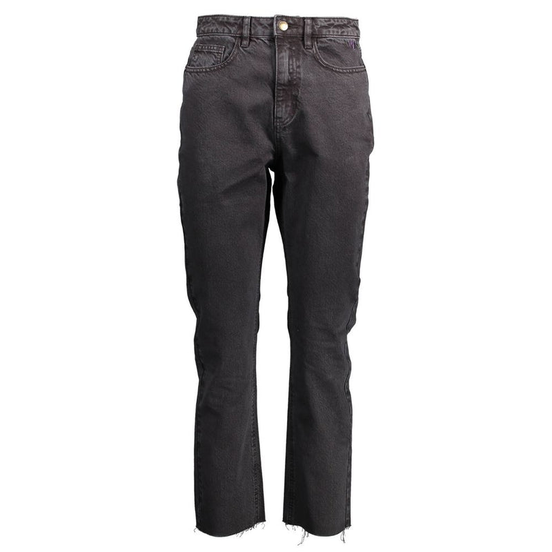 Black Cotton Jeans & Pant Desigual