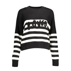 Black Cotton Sweater Desigual