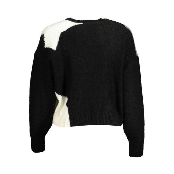 Black Polyester Sweater Desigual