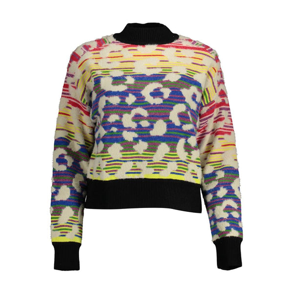 Blue Polyester Sweater Desigual