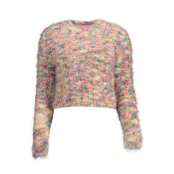 Pink Cotton Sweater Desigual