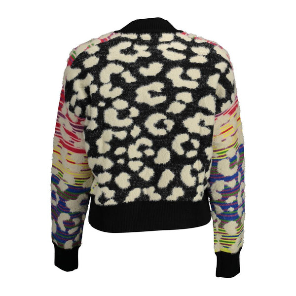 Blue Polyester Sweater Desigual