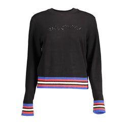 Black Polyester Sweater Desigual