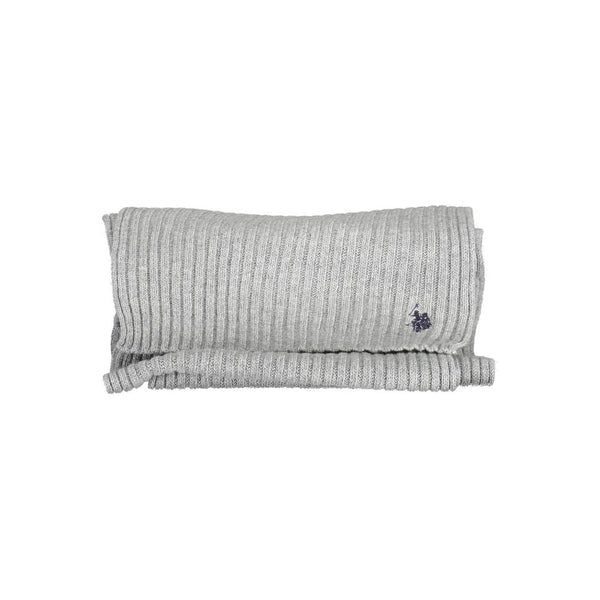 Gray Wool Scarf U.S. POLO ASSN.