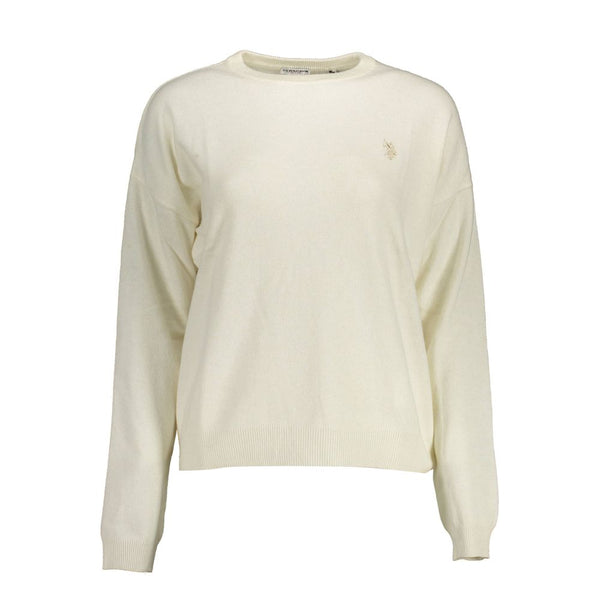 White Wool Sweater U.S. POLO ASSN.