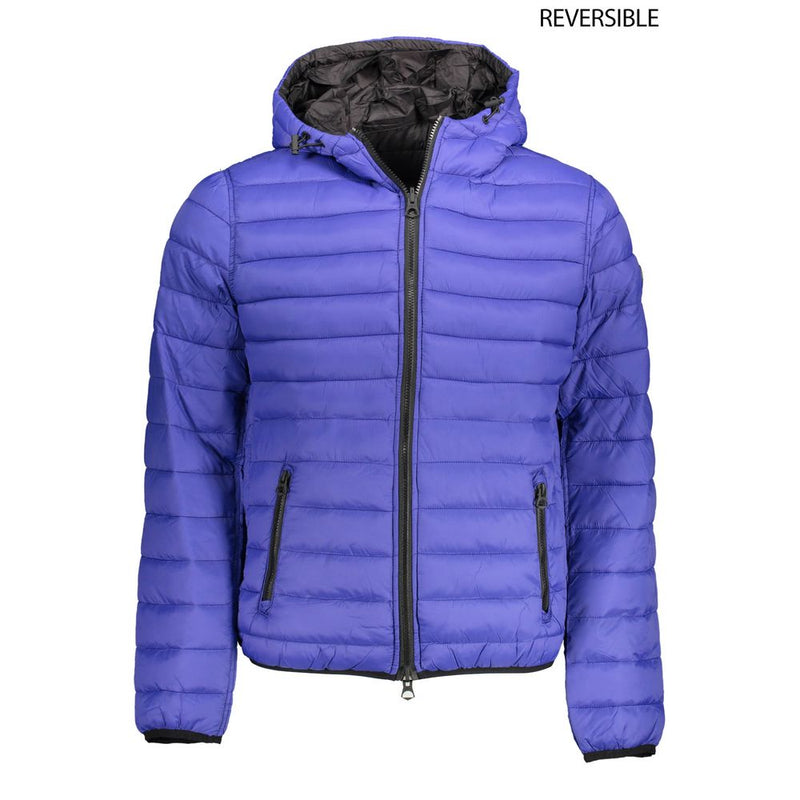 Blue Nylon Jacket U.S. POLO ASSN.
