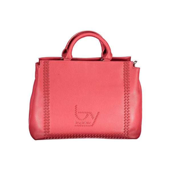 Red Polyethylene Handbag BYBLOS