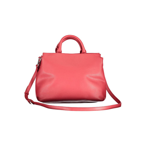 Red Polyethylene Handbag BYBLOS
