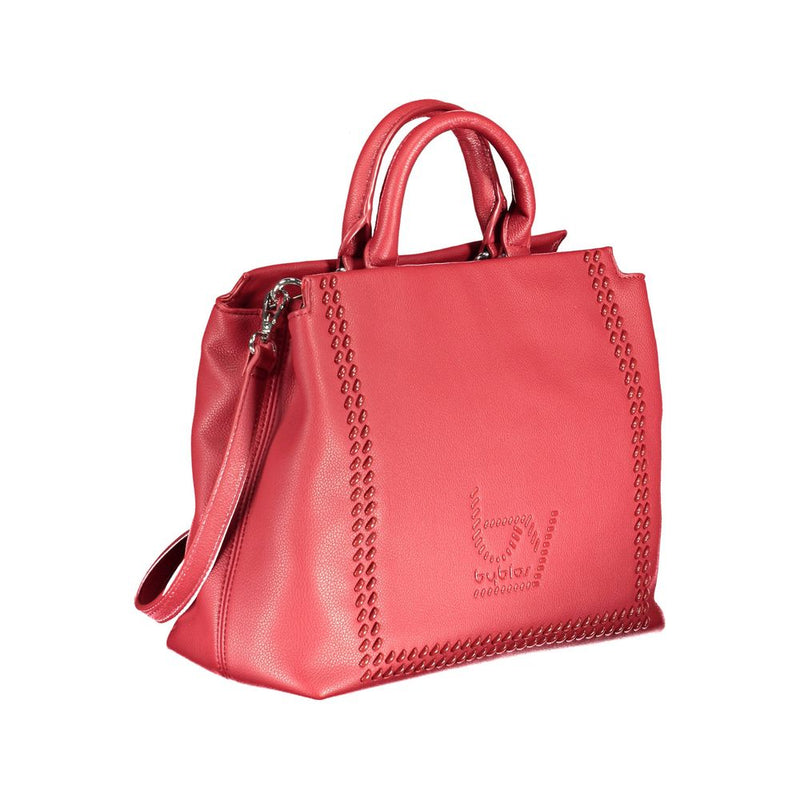 Red Polyethylene Handbag BYBLOS