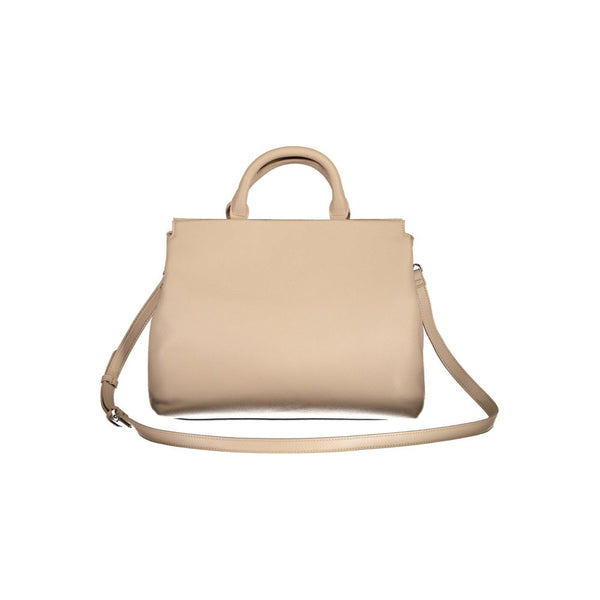 Beige Polyethylene Handbag BYBLOS
