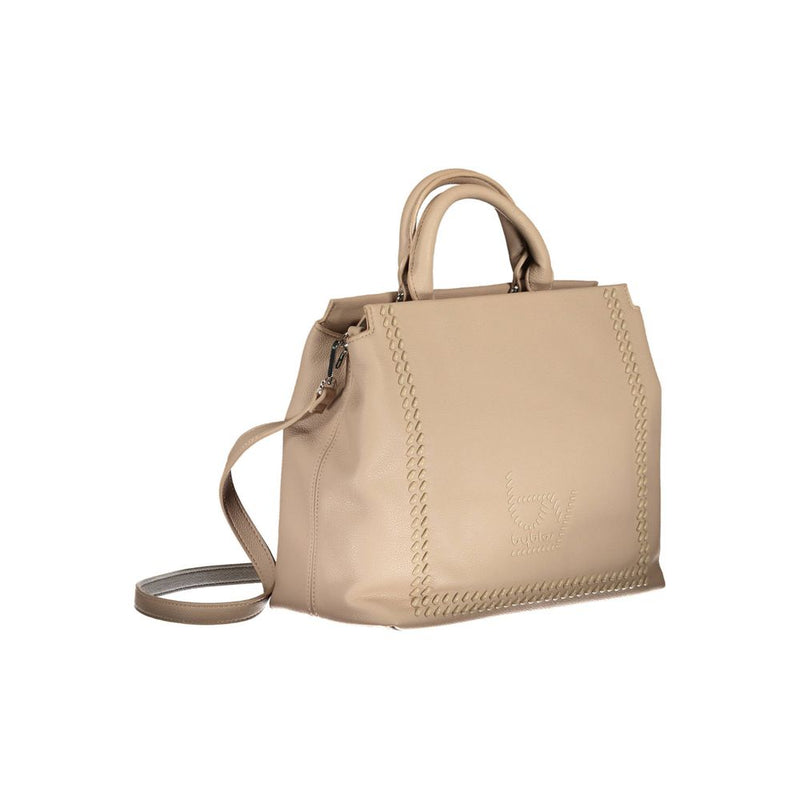 Beige Polyethylene Handbag BYBLOS